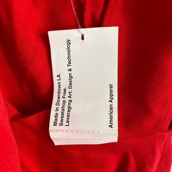 American Apparel red skater dress - Picture 5 of 10